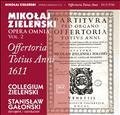 Mikołaj Zieleński Opera Omnia Vol. 2 Offertoria Totius Anni 1611
